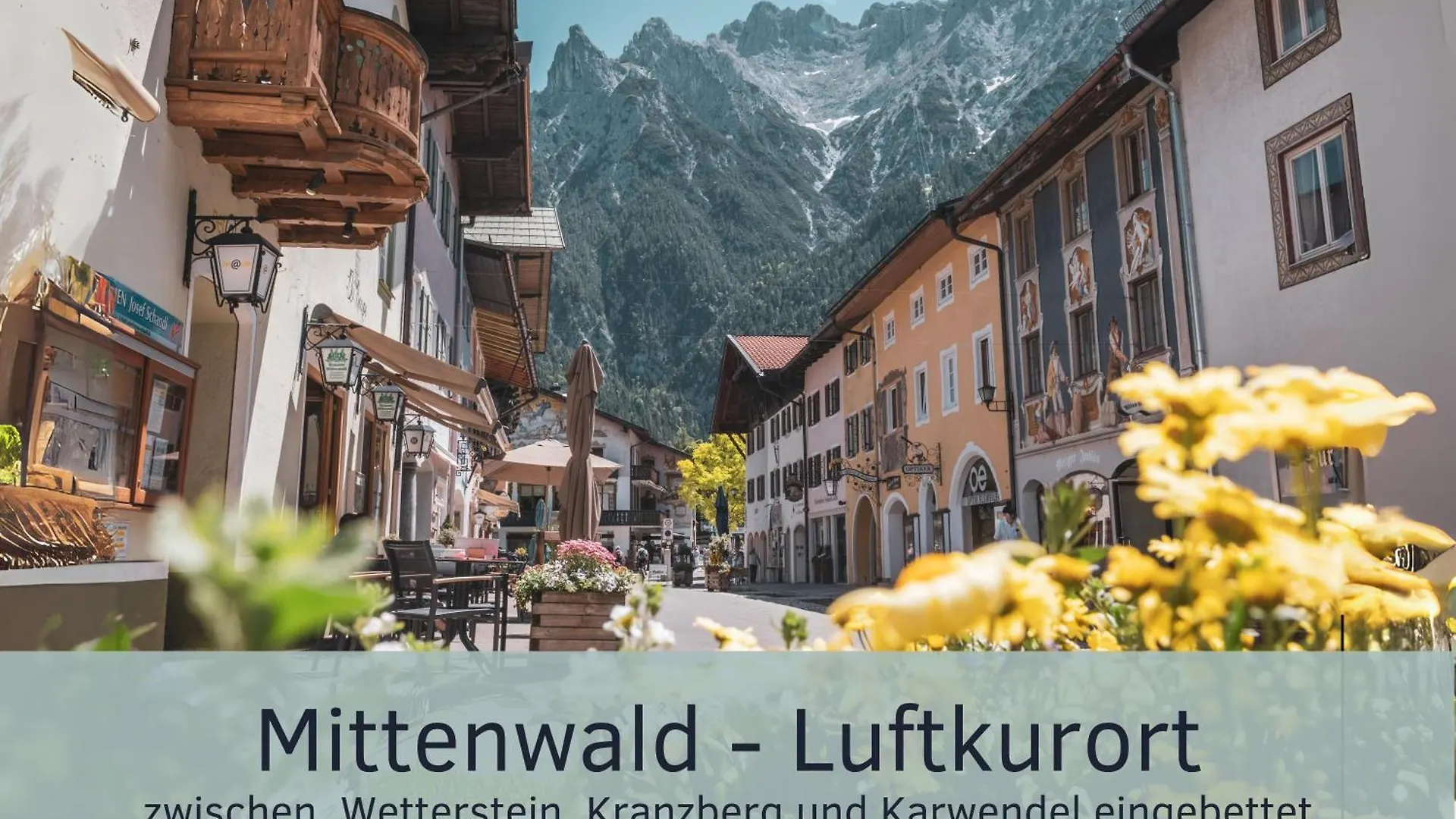 Appartement Die Karwendelsuite - 5 Sterne Fewo Mit Bestem Bergblick, Zentrumsnah & Ruhig Gelegen, Familienfreundlich Mittenwald